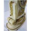 Image 2 : A43-17 FRENCH ONYX & GOLD DORE CLOCK