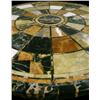 Image 4 : A14-45 CHARLES X ROUND INLAID MARBLE TABLE