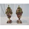 Image 2 : A32-8 PAIR OF MARBLE URNS WITH BRONZE ORMOLU