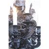 Image 2 : A14-6 SOLID BRONZE PATINATED 5 LIGHT SCONCE