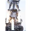 Image 3 : A14-6 SOLID BRONZE PATINATED 5 LIGHT SCONCE
