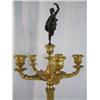 Image 3 : D35-1 PAIR OF FRENCH BRONZE CANDELABRAS