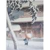 Image 4 : A3-5 "ZOZOJI TEMPLE" BY KAWASE HASUI