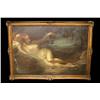 Image 1 : A14-31 SIGNED OIL ON CANVAS OF A NUDE WOMAN