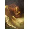 Image 2 : A14-31 SIGNED OIL ON CANVAS OF A NUDE WOMAN