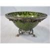Image 1 : A47-7 AUSTRIAN JADE & SILVER BOWL