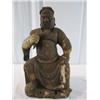 Image 1 : A6-35 HAND CARVED WOOD CHINESE WARRIOR