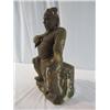 Image 4 : A6-35 HAND CARVED WOOD CHINESE WARRIOR