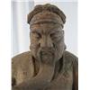 Image 5 : A6-35 HAND CARVED WOOD CHINESE WARRIOR