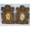 Image 1 : A6-28 ORIENTAL HAND CARVED WOOD FRAMES