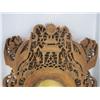 Image 3 : A6-28 ORIENTAL HAND CARVED WOOD FRAMES