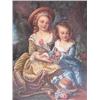 Image 2 : A6-14 CHILDREN OIL PAINTING
