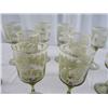 Image 5 : A3-63 SET OF 16 MARY GREGORY WINE GLASSES
