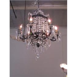 A14-141 SPANISH LANTERN WITH CRYSTAL BEADING