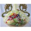 Image 6 : A4-5 VICTORIAN AMPHORA HAND PAINTED VASE