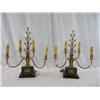 Image 1 : A4-14 PAIR OF CLASIIC GOLD DORE LAMPS