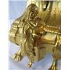 Image 6 : A1A-1 GILDED GOLD FIGURAL MANTLE CLOCK