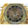 Image 3 : A1A-2 GILDED GOLD EAGLE MANTLE CLOCK