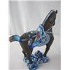 Image 4 : C45-1 PAIR OF CHINESE METAL & ENAMEL HORSES