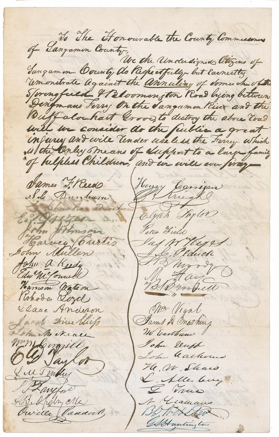 George Donner and James F. Reed