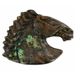 66.7ct Handcarve Australian Boulder Opal Stallion (GEM-20900)