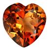 Image 1 : 3.84ct Heart Orange Imperial Topaz Appr Est $10k (GEM-27761)