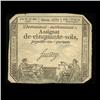Image 1 : 1793 France 50 Sols Assignat Currency Hi Grade (CUR-05878)