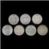 Image 2 : 1938A/B/D/E/F/G/J Nazi Germany 2 Mark Silver Hi Grade 7 Pcs (COI-8079)