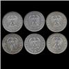 Image 2 : 1936A/D/F Nazi Germany 5 Mark Hi Grade 6 Pcs (COI-8204)