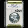 Image 3 : 1970 JFK PR Silv 50c Graded GEM w/CAM+ Scarce Err (COI-6248)