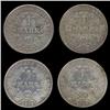 Image 2 : 1876A Germany 1 Mark Better Grade 4 Pcs (COI-8023)
