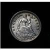 Image 1 : 1854-p with arrows Seated Liberty Half Dime 1/2 10c Grades Select Uncirculated au55