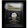 Image 1 : 1995-p Olympic Cycling Proof Commemorative Silver Dollar Graded PR70 DCAM