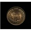 Image 2 : 1900 Indian cent 1c Grades ms64 RD RED