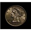 Image 1 : 1900-p $5 Coronet Head Gold Liberty Grades Choice Uncirculated ms64