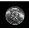 Image 1 : 1948-p Franklin Half Dollar 50c Grades Gem Uncirculated ms65 FBL