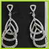 Image 1 : Genuine  1.51 ctw Diamond Earring 18KT White Gold