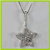 Image 1 : Genuine 0.53 ctw Diamond Pendant 18kt Gold-White