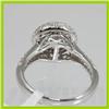 Image 2 : Genuine  0.91 ctw Diamond Ring 18KT White Gold 
