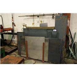 STOCK RACK & MISC STEEL