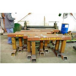 6 STEEL SAW HORSES