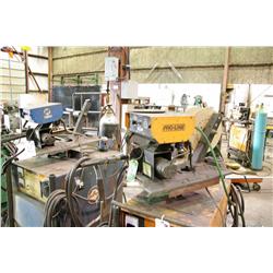 PRO-LINE CV-30E WELDER C/W PRO-LINE WF-54E WIRE FEED