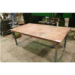 4' X 8' STEEL TABLE