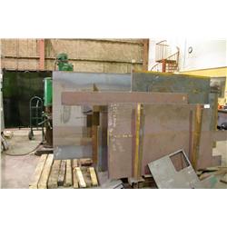 STOCK RACK C/W MISC STEEL