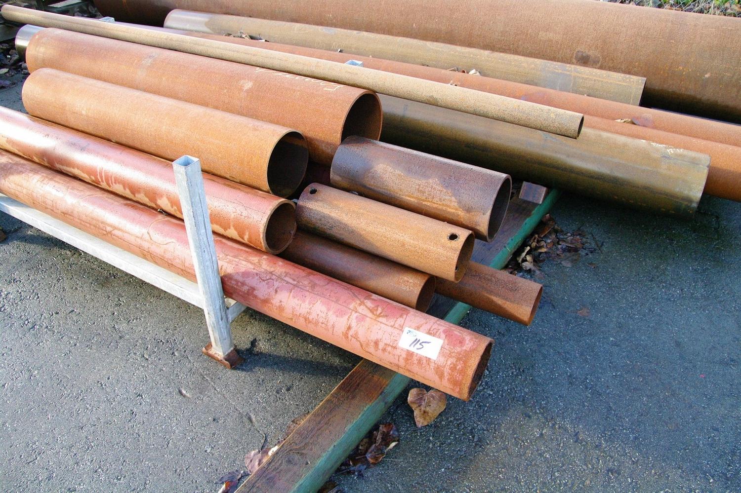 ASSORTED STEEL PIPE