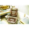 Image 1 : Brown Leather Hiback Executive Chair