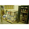 Image 3 : 3 Paint Cabinets With Large Inventory Of Paints