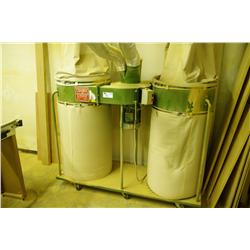 Cantek Large Mobile Double Dust Collection System