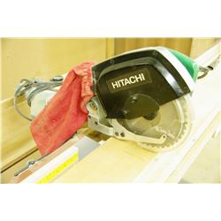 Hitachi 8.5" Sliding Compound Saw With Bench