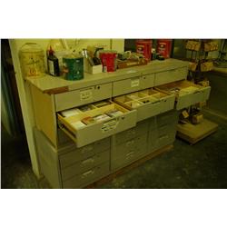 18 Drawer Tool Cabinet With Contents